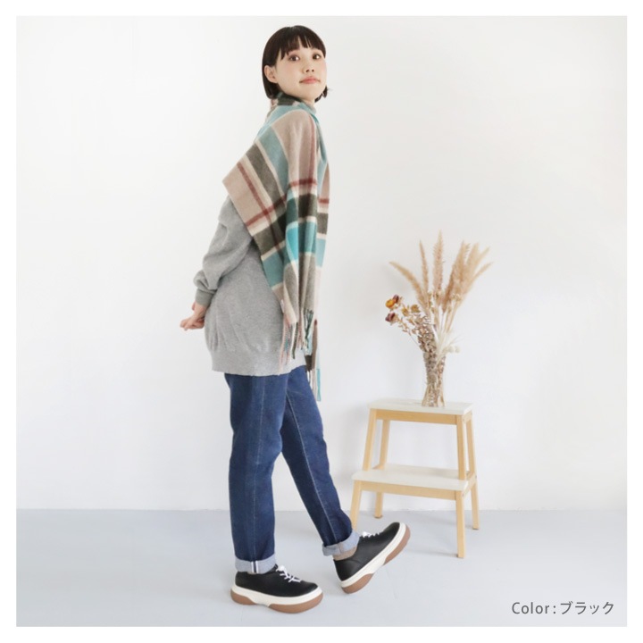 リゲッタカヌー RegettaCanoe CJFT-006 フリッツモ コードストッパー付き ゴム紐シューズ レディース 厚底 歩きやすい 履きやすい ツートンカラーソール