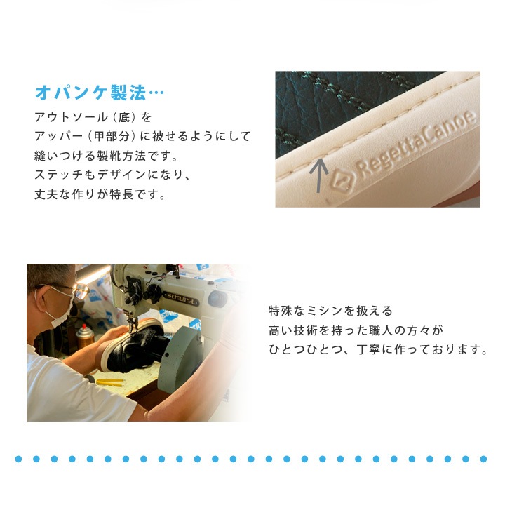 リゲッタカヌー RegettaCanoe CJFT-006 フリッツモ コードストッパー付き ゴム紐シューズ レディース 厚底 歩きやすい 履きやすい ツートンカラーソール