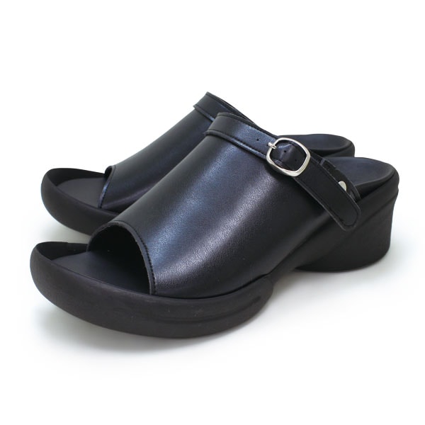 リゲッタワーク　Re:getA Work　RW-0030 2wayカバーウェッジヒールサンダル バックベルト ナースサンダル カバーサンダル 歩きやすい 履きやすい 【リゲッタラボ】
