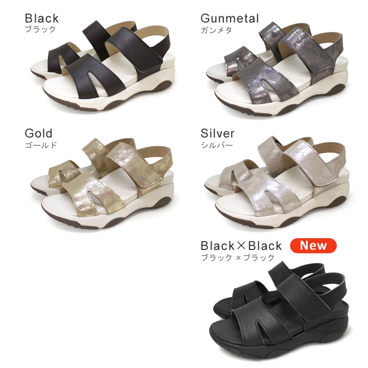 リゲッタ Re:getA RE-3001 軽量 厚底 レディース 歩きやすい EVA