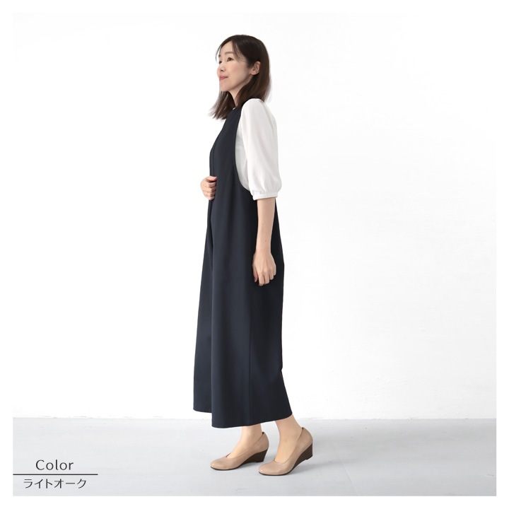 no-rush ノーラッシュ by リゲッタ 当店限定 NR-08 ウェッジヒール パンプス スクエアトゥ 6cm 履きやすい 歩きやすい 痛くない 柔らかい 通勤 結婚式 入学式 卒業式