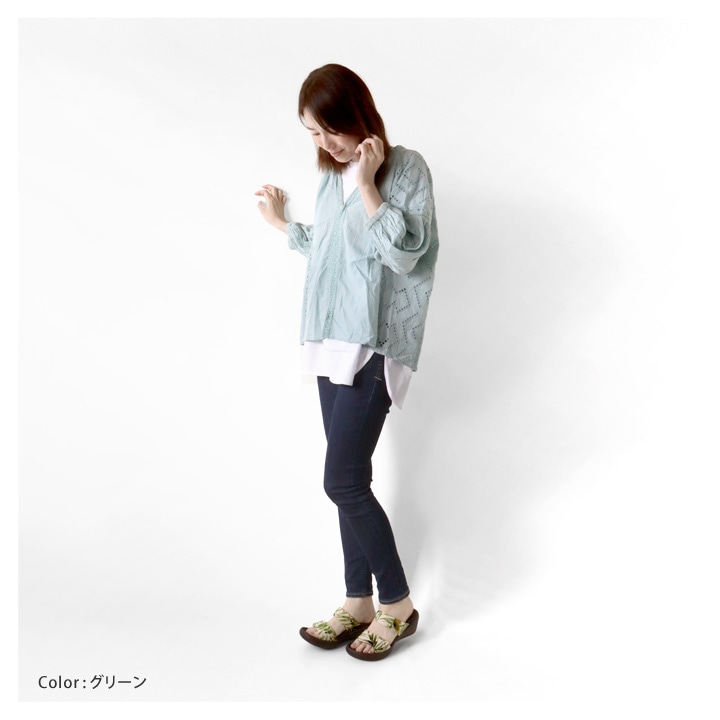 リゲッタカヌー RegettaCanoe CJLW-5540 ボタニカル柄 総柄 ローウェッジヒール 2本ベルト サンダル レディース つっかけ 歩きやすい 履きやすい 疲れにくい