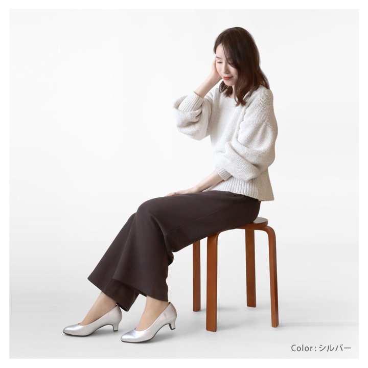 リゲッタ フェムスタイル RE:GETA Femstyle AMR-641 アーモンドトトゥパンプス シンプル プレーン 履きやすい 歩きやすい 4E 結婚式 入学式 卒業式