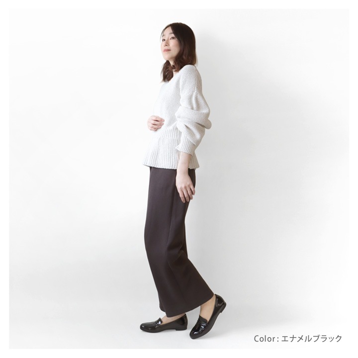 リゲッタ フェムスタイル RE:GETA Femstyle AMR-201 フラットローファー 履きやすい 歩きやすい スクエアトゥ カジュアル