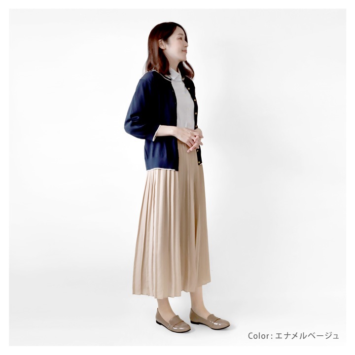 リゲッタ フェムスタイル RE:GETA Femstyle AMR-201 フラットローファー 履きやすい 歩きやすい スクエアトゥ カジュアル