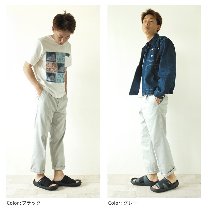 リゲッタカヌー　RegettaCanoe　CJEW-7605 メンズ　軽量サンダル メッシュカバーサンダル　歩きやすい 履きやすい　日本製