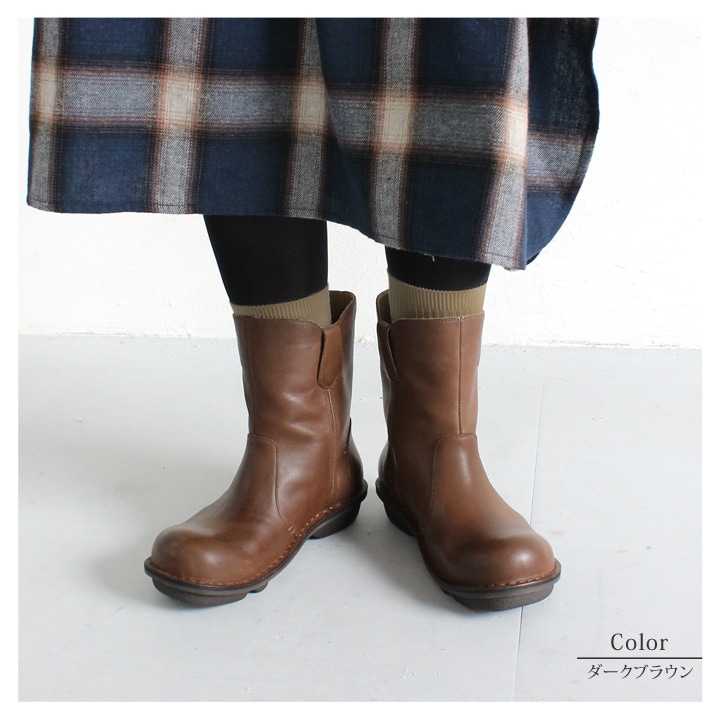 当店限定 R -アール-　本革 ステッチダウン ペコスブーツ　RL-08
