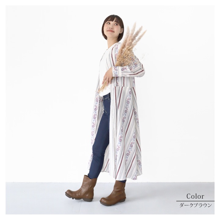 当店限定 R -アール-　本革 ステッチダウン ペコスブーツ　RL-08