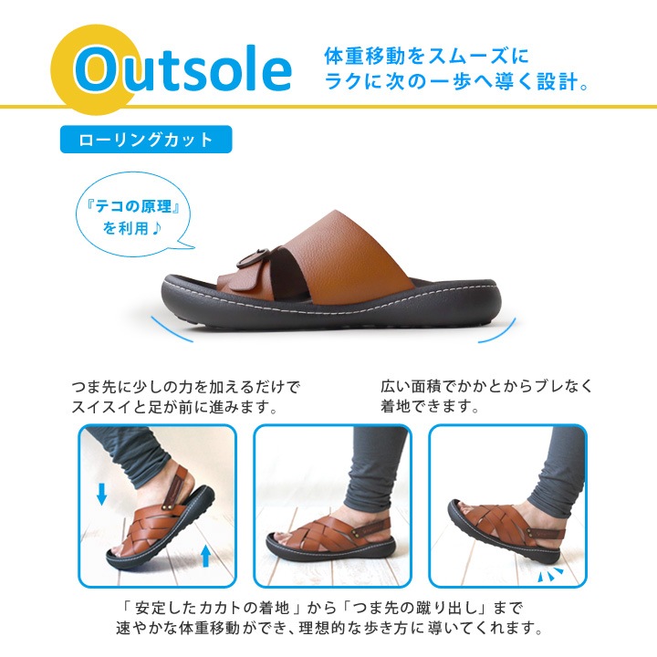 リゲッタカヌー RegettaCanoe<br>CJNT-1004 手染めトングサンダル レディース ぺたんこ 履きやすい 歩きやすい