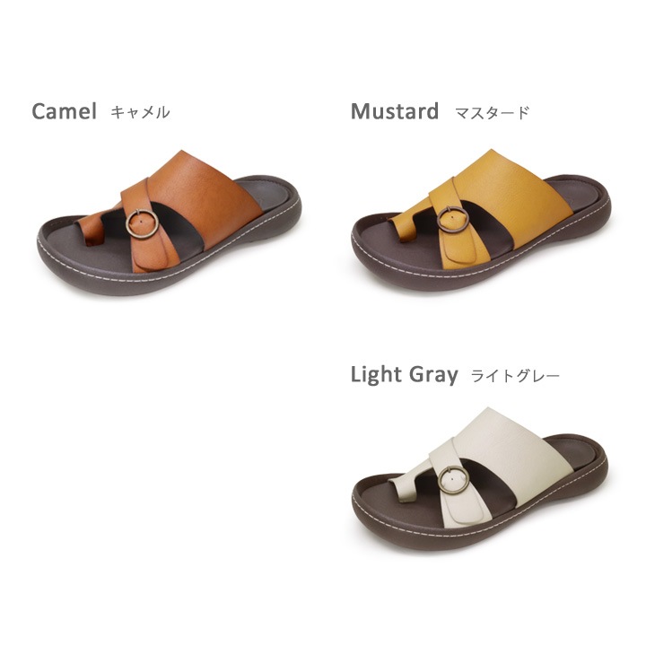 リゲッタカヌー RegettaCanoe<br>CJNT-1004 手染めトングサンダル レディース ぺたんこ 履きやすい 歩きやすい