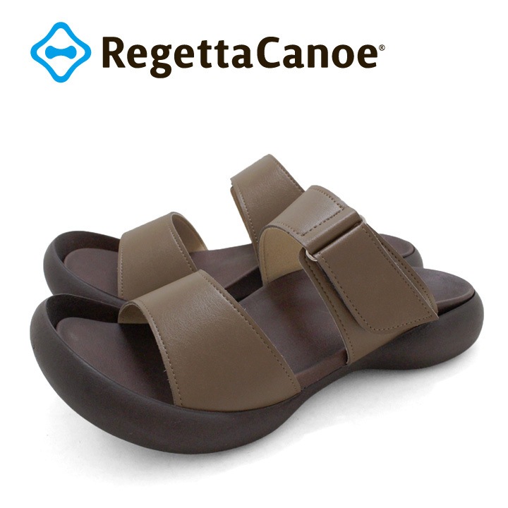 リゲッタカヌー RegettaCanoe　CJFD-5369　メンズ　フィールドソール　ベルクロサンダル