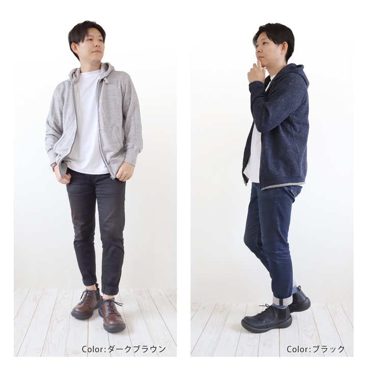 リゲッタカヌー RegettaCanoe<br>CJFS-6927 サイドゴア レースアップ