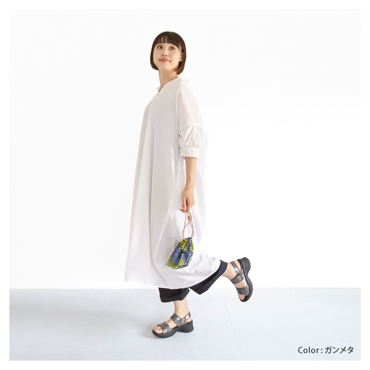 リゲッタ Re:getA RE-552 軽量 厚底 2本ベルトサンダル 生グミインソール バックベルト レディース 履きやすい 歩きやすい EVA