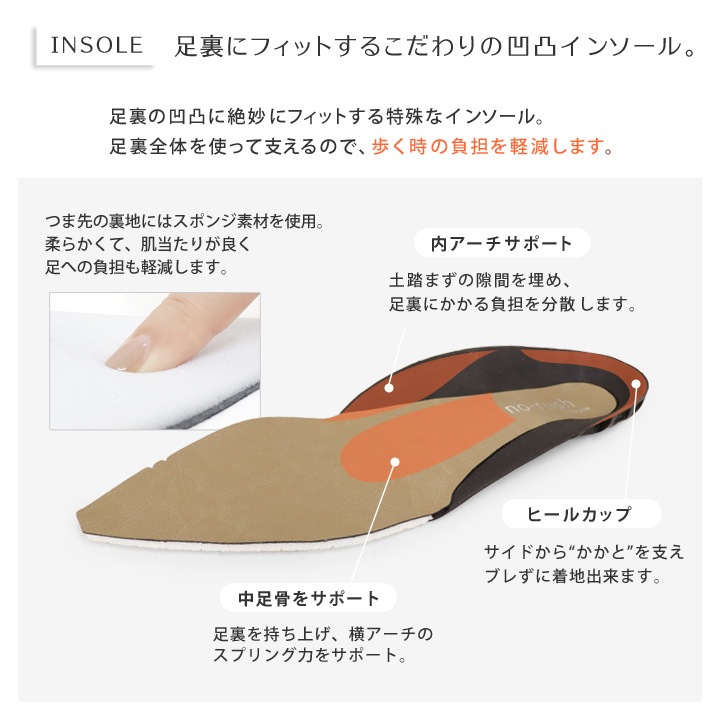 no-rush ノーラッシュ by リゲッタ 当店限定　NR-03 ポインテッドトゥ ストラップ パンプス 3cmヒール 履きやすい 歩きやすい 痛くない　柔らかい　結婚式 入学式 卒業式