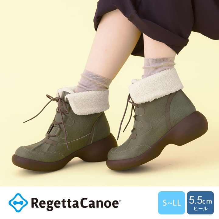 リゲッタカヌー RegettaCanoe CJES-002c エッグヒール ミリタリー