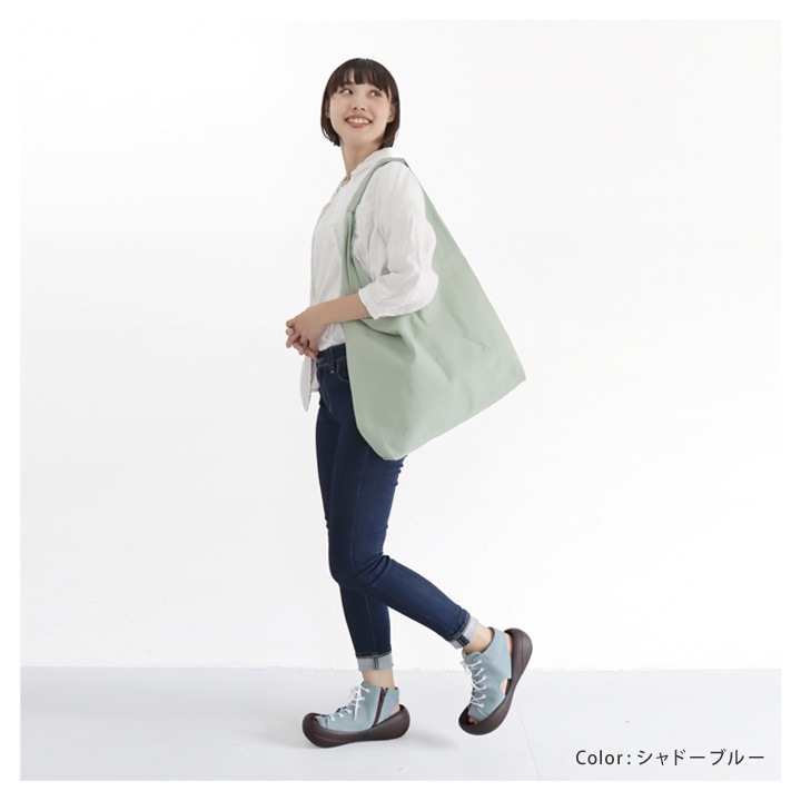 リゲッタカヌー RegettaCanoe CJBF-5200 ビッグフット レディース ブーツサンダル ファスナー レースアップ 靴紐 履きやすい 歩きやすい 疲れにくい