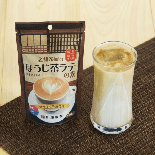 老舗茶屋のほうじ茶ラテの素130ｇ