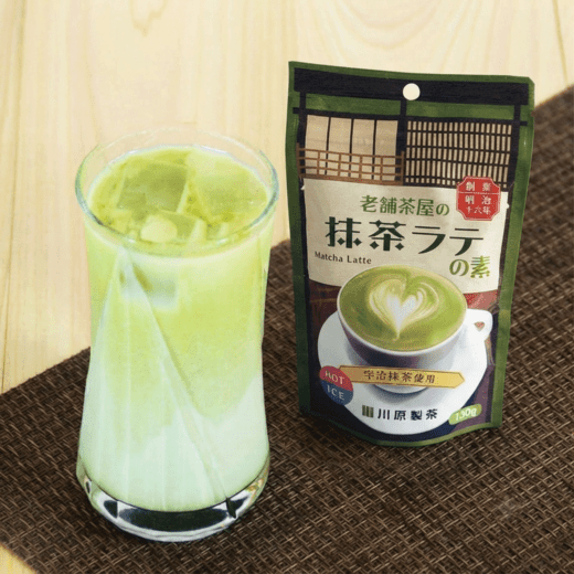 老舗茶屋の抹茶ラテの素130ｇ