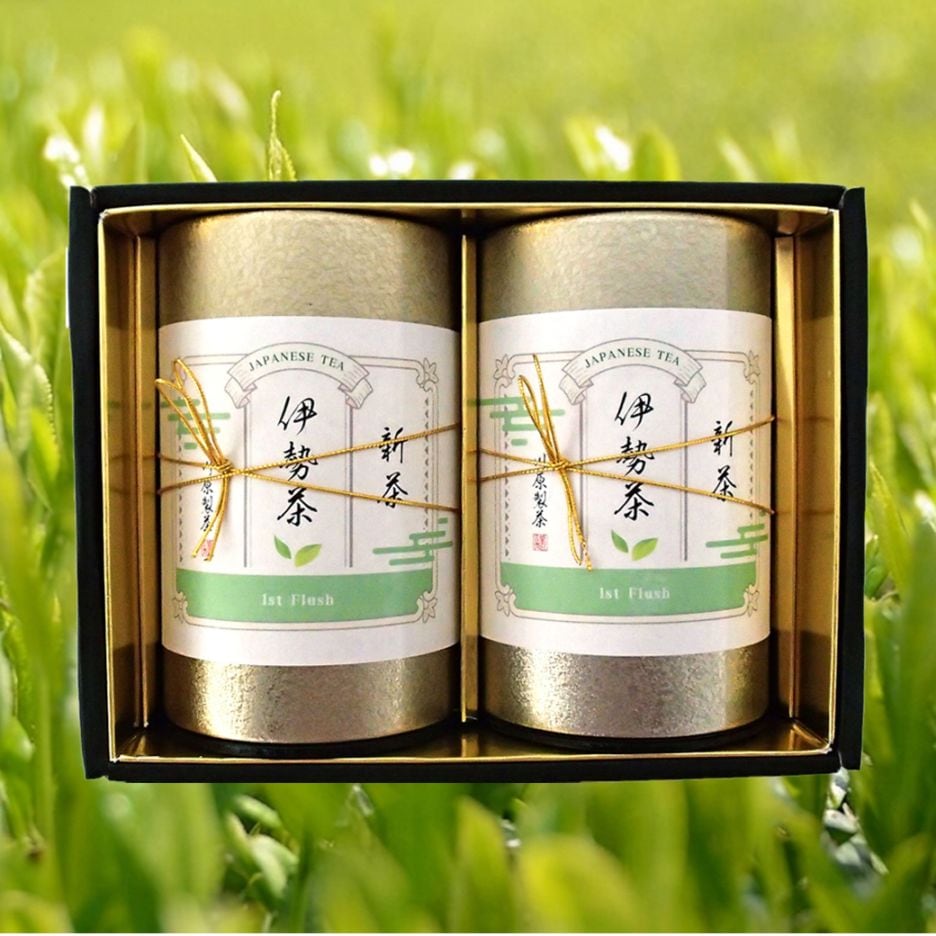 【6月末まで】伊勢茶 新茶2026【ご贈答用/お茶缶ギフトボックス】SC-35