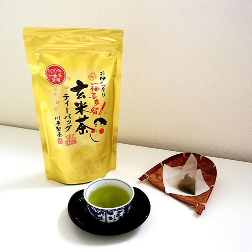 案：福喜多留　玄米茶ティーバッグ5ｇ×40袋