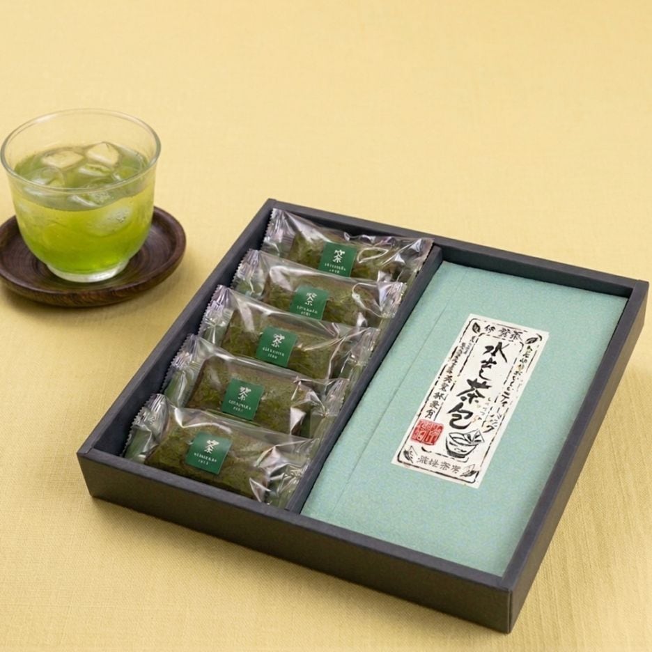【夏季限定】伊勢茶スイーツセット 水出し緑茶(ティーバッグ)【送料込/深緑茶房】