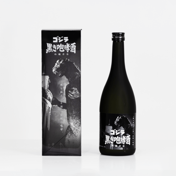 ゴジラ　黒き咆哮酒 720ml【送料込/丸彦酒造】