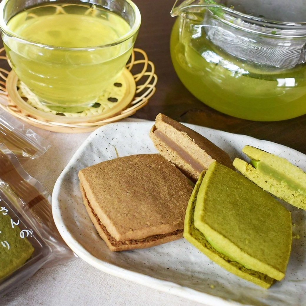 冬春限定】伊勢茶スイーツセット(チョコサブレ&フィナンシェ)[Dセット