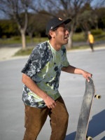 【ラスト1点】 VOLCOM ボルコム メンズ アウトレット モダンフィットタイダイTシャツ 半袖 A5212202 ICONIC DYE SS TEE [LTD]|TEE|MENS