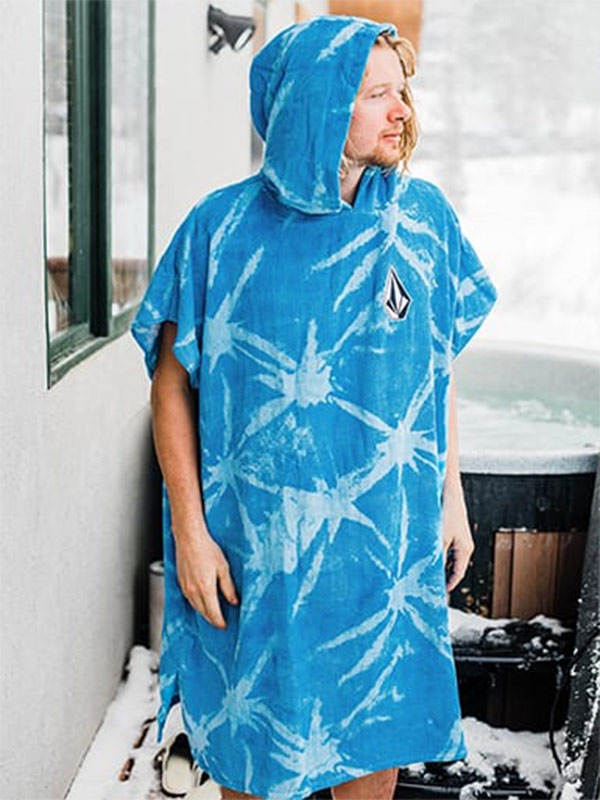 20%OFF】 VOLCOM ボルコム ビーチタオル フーデッドタオル ポンチョ ...