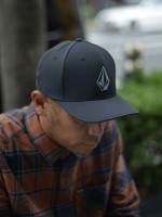 VOLCOM ボルコム メンズ ベースボールキャップ 帽子 耐水 D5532216 STONE TECH DELTA [BLK]|HEADWEAR|MENS