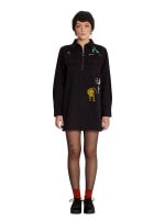 VOLCOM ボルコム レディース ハーフジップワンピース B1332214 FA BOB MOLLEMA DRESS [BLK]|ONE PIECE|WOMENS