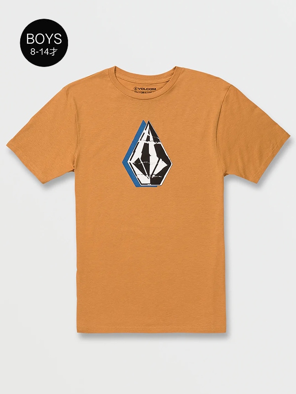 VOLCOM ボルコム ボーイズ(8-14才) Tシャツ 半袖 C3542206 SLIGHTLY REMOVED SST [IGD]