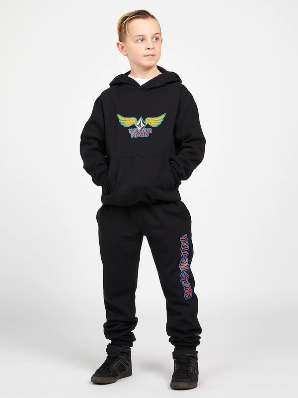 VOLCOM ボルコム ボーイズ(8-14才) プルオーバーパーカー C4142230 CAIDEN PO [BLK]