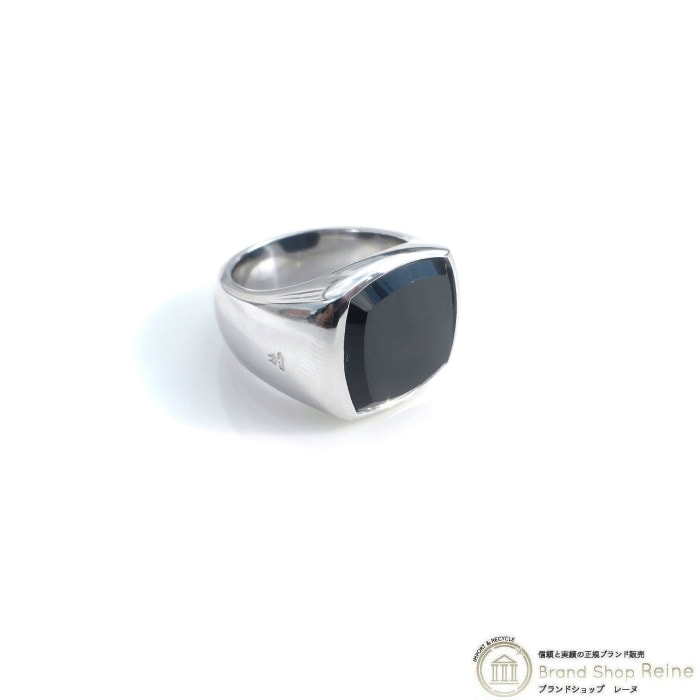 �ȥ०�å� ��TOM WOOD�� Shelby Ring ������ӡ���� �ݥ�å���� �֥�å����˥��� ����С� 925 ���� #50 10�� R75SNBOM01S925�ڿ��ʡ� 