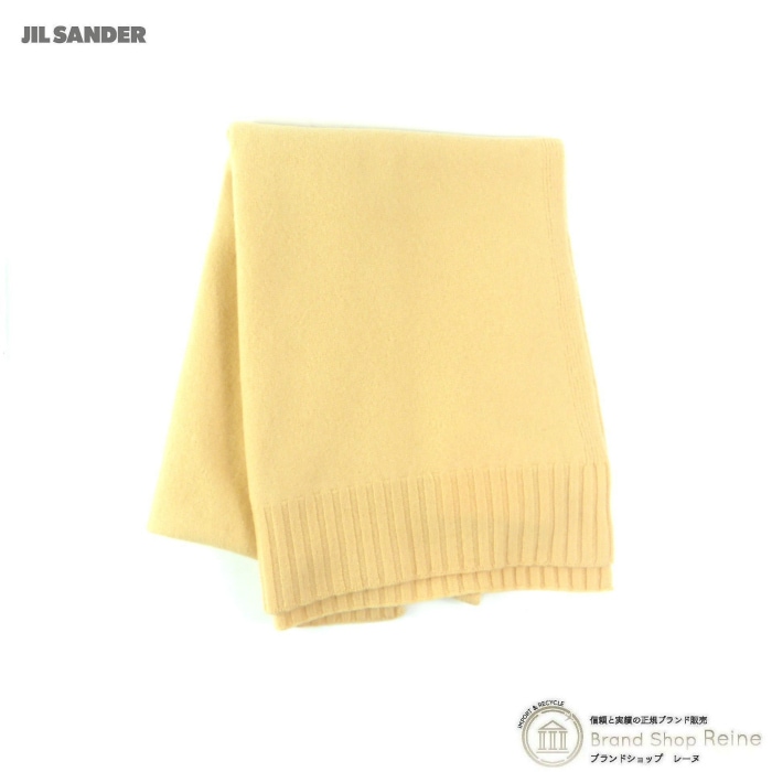 国内即発【JILSANDER】ウール ニット マフラー J52TE0004 ジルサンダー (JIL SANDER) ウール ニット マフラー J52TE0004