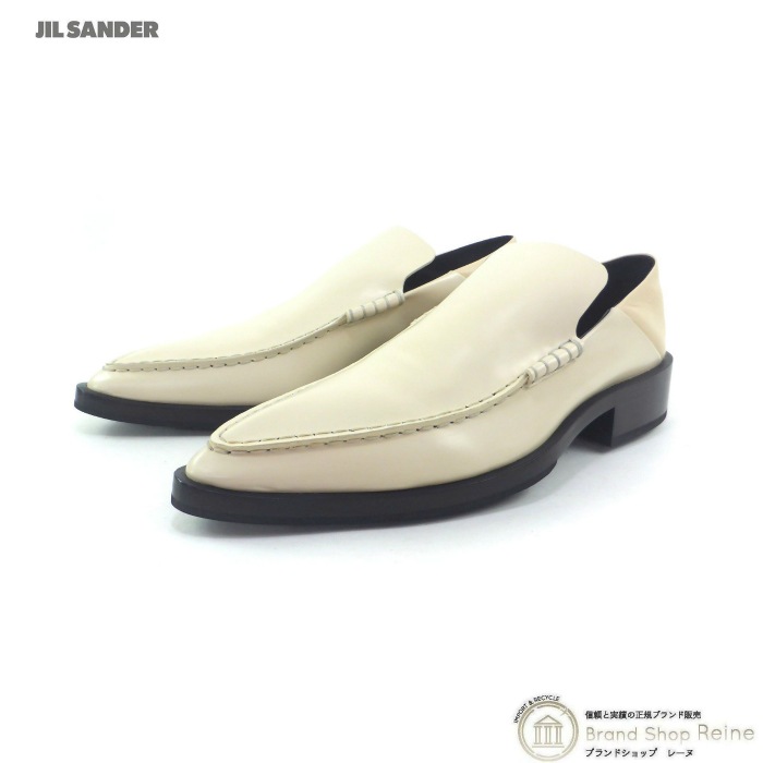 ���륵����� ��JIL SANDER�� �ե�åȥ⥫���� �쥶�� �ݥ���ƥåɥȥ� �����ե��� J15WR0014 Naturale �� ��38.5�ڿ��ʡ� 