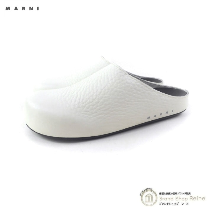 �ޥ�� ��MARNI�� �쥶�� ���� �����å� ������� �� ��37 SBMS003900 �ۥ磻�ȡ�̤�����ʡ� ���