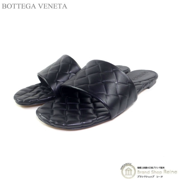 �ܥåƥ� �����ͥ� ��BOTTEGA VENETA�� �����ߡ� �ե�åȥߥ塼�� ������� 778163 ��36 1/2 �֥�å��ڿ��ʡ�