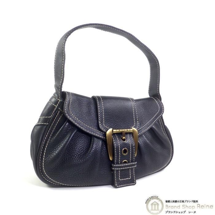 ���꡼�� ��CELINE�� �쥶�� �ϥ�� �Хå� CE00/14 �֥�å� ������ơ�������š� 