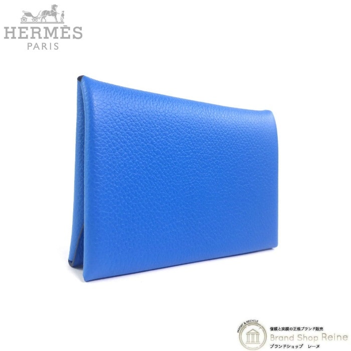HERMES カルヴィ ロイヤルブルー 2021年7月 高島屋購入 HERMES カルヴィ ロイヤルブルー 2021年7月 高島屋購入