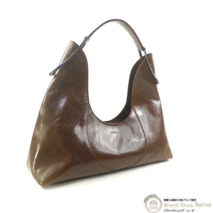 �ե�� ��FURLA�� �쥶�� ���ݤ� �ϥ�� �������� �Хå� �֥饦�� ������ơ�������š�