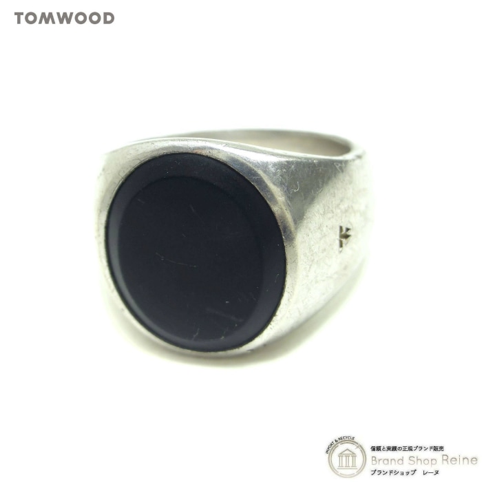 �ȥ०�å� ��TOM WOOD�� Oval Ring �����Х��� ���˥��� ����С� 925 ���� #58 18�� ��󥺡���š� 