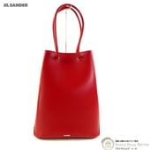 ���륵����� ��JIL SANDER�� J-SHOPPER MD �쥶�� �ȡ��ȥХå� J09WC0002 Scarlet Red�ڿ���Ʊ�͡� ���