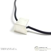 �ƥ��ե��ˡ� ��TIFFANY��CO.�� ���塼�� Ω���� ��С� �ͥå��쥹 SV925 �ڥ����� ����С�����š� 