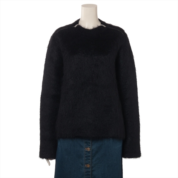 ���륵����� ��JIL SANDER�� 23AW ��إ�ߥʥ�����ߥ����� �˥å� ������34 �֥�å� J03GP0127 �������ڿ���Ʊ�͡� ���