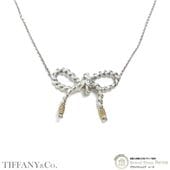�ƥ��ե��ˡ� ��TIFFANY��CO.�� �ĥ����ȥ�ܥ� �ͥå��쥹 SV925��750 ����С�����š� 