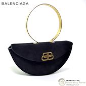 �Х�󥷥��� ��BALENCIAGA�� BB �������� �ϡ��եࡼ�� �᥿��ϥ�ɥ� �ߥ� �ϥ�� �Хå� �֥�å���GO������š� 