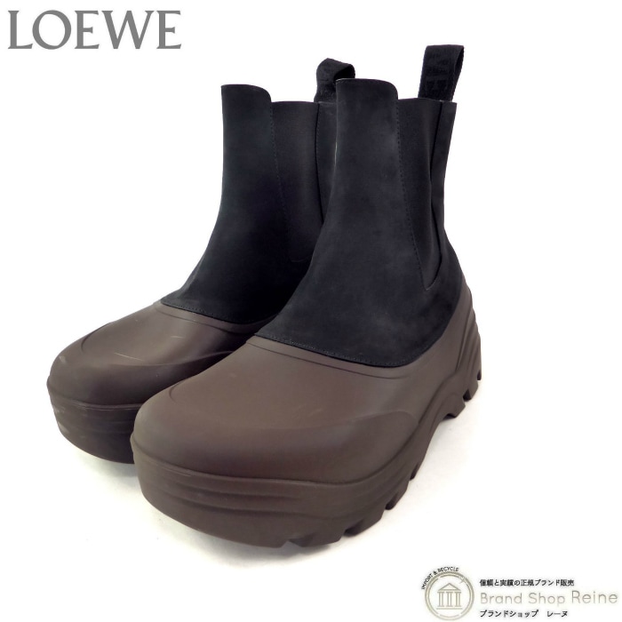 ロエベ （LOEWE） ラバー サイドゴア ショートブーツ シューズ 靴