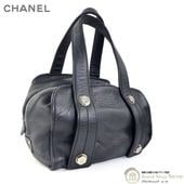 ����ͥ� ��CHANEL�� �ߥ˥ܥ��ȥ� �ϥ�� �Хå� �֥�å� ������ơ�������š� 