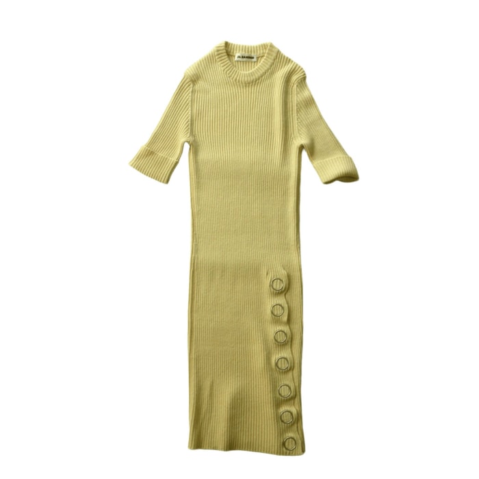 ���륵����� ��JIL SANDER�� ��ͥ� ������ ��� �˥å� ���ԡ��� �ɥ쥹 Ⱦµ 30 �����ܥ꡼ JSWU752305 ��������̤�����ʡ� ���